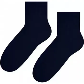 Dámské ponožky Dámské jednobarevné ponožky 037 - 38-40 / černá