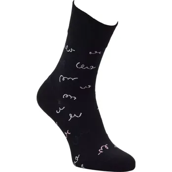 Dámské ponožky Dámské ponožky Design - 35-38 / černá