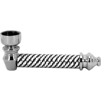 Dýmka Remo 58302 Kovová šlukovka Black 8.5cm