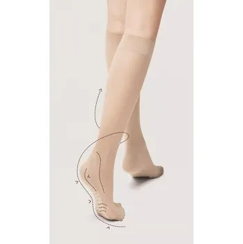 Dámské punčochy Dámské podkolenky Massage 20 DEN - tělová bledá (light natural)