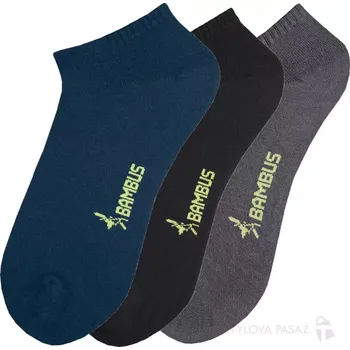 Pánské ponožky Dospělé bambusové ponožky Frank - 43-46 / tmavě modrá