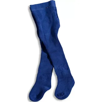 Dámské punčochy Chlapecké froté punčochy s náklaďákem - 62-74 / jeansová