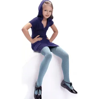 Dámské punčochy Kojenecké punčocháče Agatka 100 DEN - 80-86 / pacyfic (šedo-modrá)