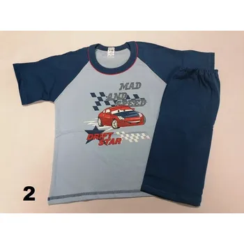 Chlapecké pyžamo Chlapecké pyžamo Speed krátké - 110 / modrá / 2