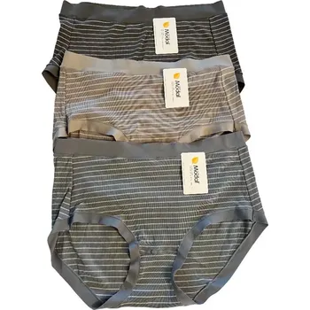 Kalhotky Dámské kalhotky Proužky Maxi - S / světle šedá