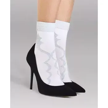 Dámská móda Dámské ponožky Miss You 40 DEN - bílá