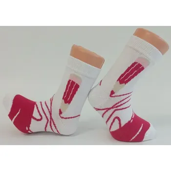 Dětské bambusové ponožky Tužka - 33-36 / bílá