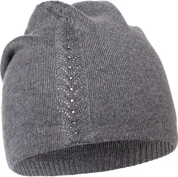 Čepice Dámská pletená čepice DCZ2900-008 - Uni / šedá
