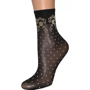 Dámské ponožky Dámské tenké ponožky Magnetis 055 - černá