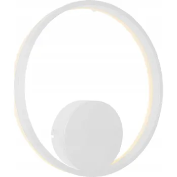 Nástěnné svítidlo Nástěnné svítidlo AZzardo bílé s integrovaným LED zdrojem 26 W