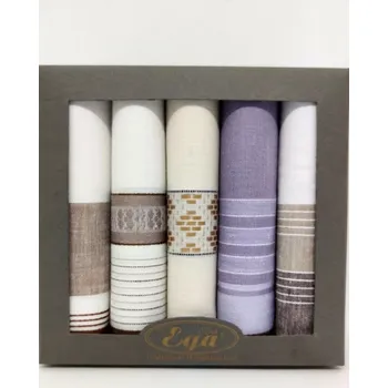 Sada pánského spodního prádla Pánské kapesníky CH-943 kpl=5 ks MIX PRO MUŽE 40X40