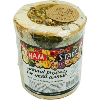 Pamlsek pro psa Ham-Stake sp. z o.o. HamStake Březový špalík se semínky 7x10cm