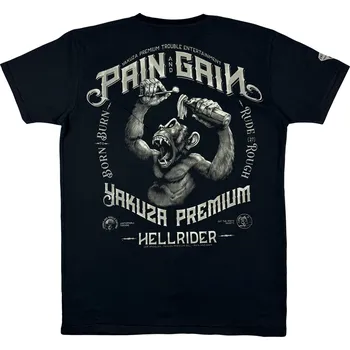 Tričko YAKUZA PREMIUM 3909 schwarz Barva: Černá, Velikost: M