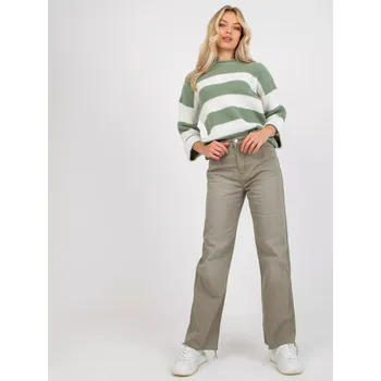 Dámské kalhoty Kalhoty D70037M62291A1 khaki S