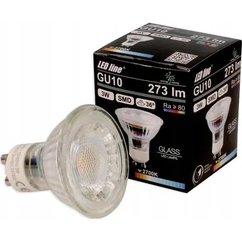 Žárovka LED žárovka line GU10 3W 2700K