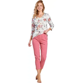 Dámské pyžamo Dámské pyžamo 3247 Louisa - TARO bílá XL