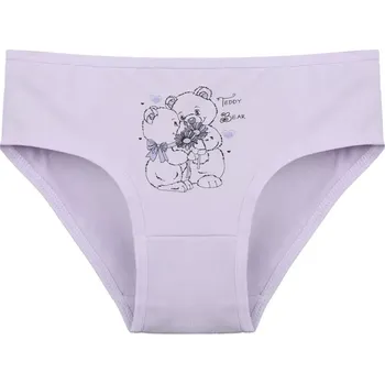 Kalhotky Dětské kalhotky Medvídek světle fialová 6 - 7