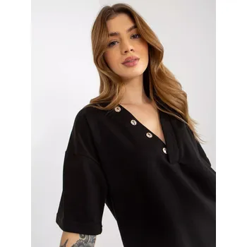 Dámská halenka Dámská souprava EM KMPL 743.27X černá - FPrice jedna velikost