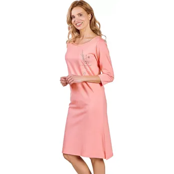 Dámská noční košilka 3242 Ashley - TARO růžová XL