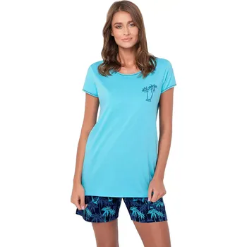 Dámské pyžamo Dámské pyžamo Paleros turquise - ITALIAN FASHION tyrkysová XL