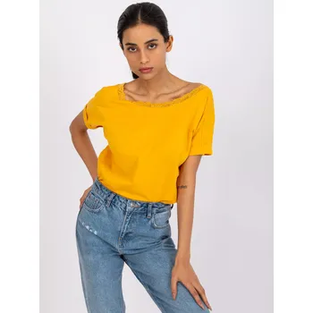 Dámská halenka Halenka-RV-BZ-7544.00-světle oranžová L