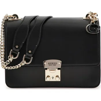 Kabelka Kabelka GUESS ELIETTE CONVERTIBLE XBODY FLAP HWVG9225210-BLA – Černá