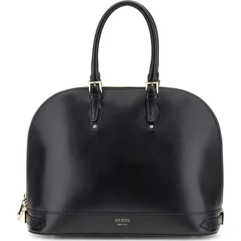 Kabelka Kabelka GUESS ADELE MEDIUM DOME SATCHEL HWADLLL4138-BLA – Černá