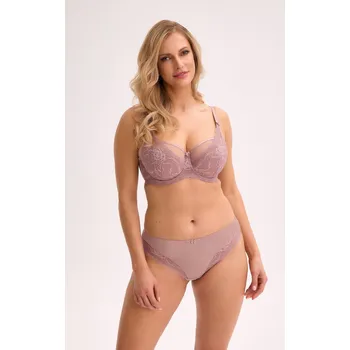 Podprsenka Poloměkká podprsenka Gaia BS 931 Veronika Mokka moka 80F