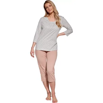 Dámské pyžamo Dámské pyžamo 767/359 Nadia - CORNETTE vícebarevná XXL