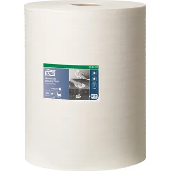 Skokový materiál TORK 530137 – Heavy Duty čisticí utěrka W1/W2/W3, netkaná text., 1 vr., 280 útržků