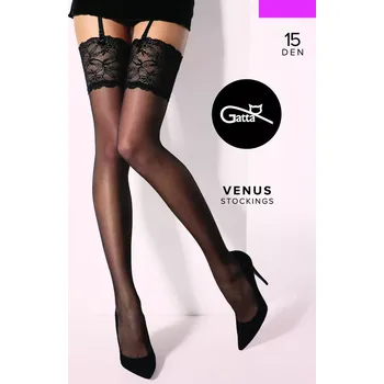 Dámské punčochy Dámské punčochy Venus - GATTA grafit 1/2