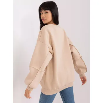 Dámská mikina Mikina EM BL 763.00P béžová jedna velikost