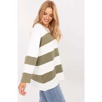 Dámská halenka Halenka RV BZ A833.50 khaki barva jedna velikost