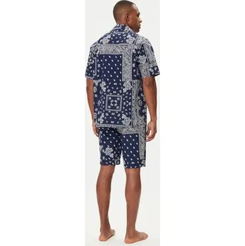 Polo Ralph Lauren Pyžamo 714899503019 Tmavomodrá Regular Fit XXL