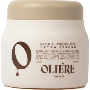 Stylingový přípravek Olière Paris Studio Mineral Wax Extra Strong 250 ml