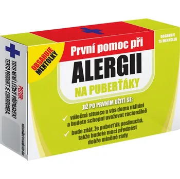 Cukrovinka Vtipné mentolky Alergie na puberťáky