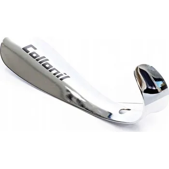 Lžíce na botu KRÁTKÁ LŽÍCE NA BOTY 16 CM COLLONIL KOVOVÁ MALÁ LEHKÁ PRAKTICKÁ STŘÍBRNÁ