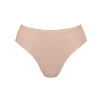 Kalhotky Dámské kalhotky GO Daily Cotton Tai - BROWN - béžové 00LZ - SLOGGI BROWN XXL