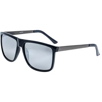 Sluneční brýle G1817 šedé se zrcadlovými skly Polarizační čočky