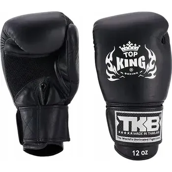 Boxerské rukavice Boxerské rukavice Top King TKBGAV-BK-14OZ 14 oz