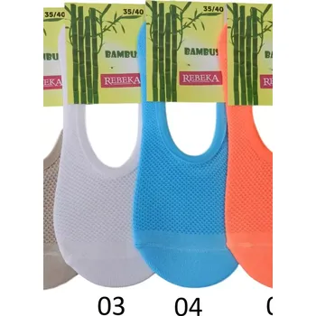 Pánské ponožky Bambusové ponožky "mokasíny" 1079 BEZ univerzální