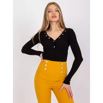 Dámské šaty Halenka-RV-BZ-7439.18-černá S