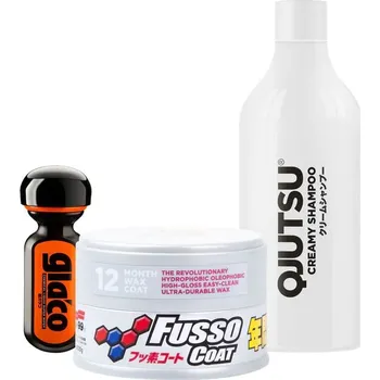 Soft99 Promo akce LIGHT (Ultra glaco, Fusso light, Qjutsu shampoo)