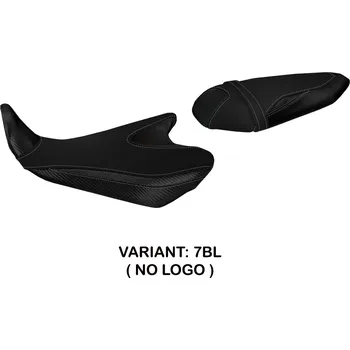 Moto sedlo TPZ Italia Potah sedla Yamaha MT-07 (14-17) Stromboli model potah sedla: bez loga 7BL (black)