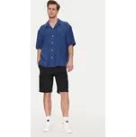 Gant Šortky z materiálu 205069 Černá Relaxed Fit 38