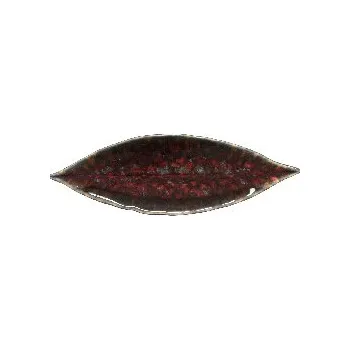 Talíř Talíř/odkladač Lístek 18cm , RIVIERA, černá/červenáVigne (DOPRODEJ)|Costa Nova