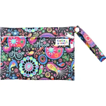 Kosmetická taška GaGa's Nepromokavá taštička - Páv (8594197441460)