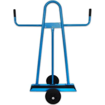 Stavební technika Transportní vozík Bituxx pro desky OSB MDF GK dvoukolový nosnost do 300 kg modrý M19189