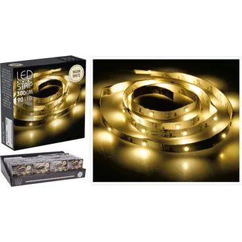 LED páska pásek 3m 90LED teplá BÍ