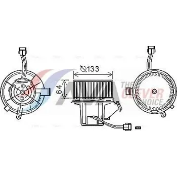 vnitřní ventilátor AVA MS8640
